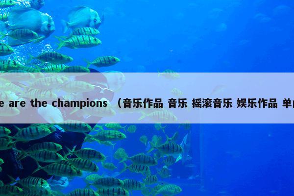 We are the champions （音乐作品 音乐 摇滚音乐 娱乐作品 单曲）