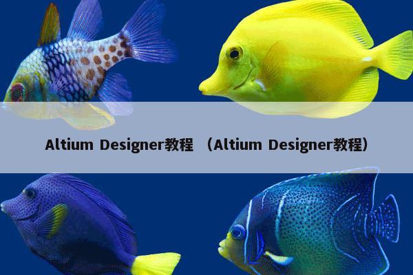 Altium Designer教程 （Altium Designer教程）