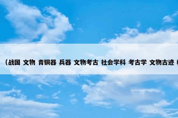 铜戈 （战国 文物 青铜器 兵器 文物考古 社会学科 考古学 文物古迹 科技）